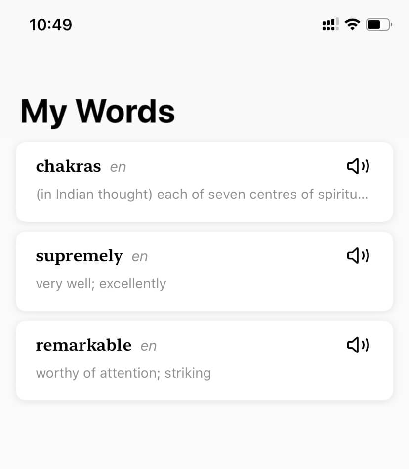 A list of some of my favourite words in Graspp.