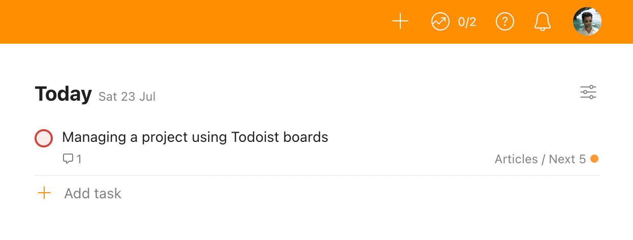Transforming Ideas Into Blog Posts Using Todoist Boards