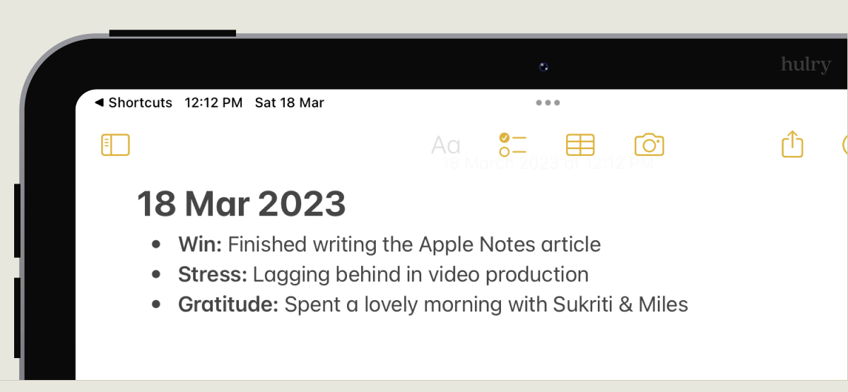 How to easily create and work with tables in Apple Notes