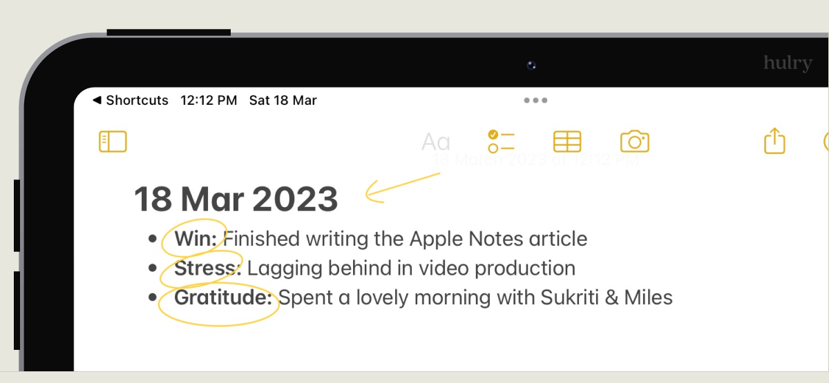 How to Create Note Templates in Apple Notes