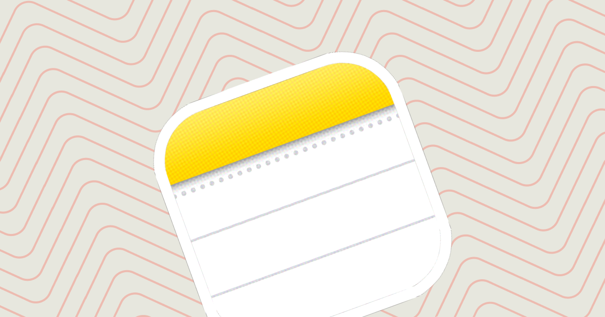 iphone notes app icon