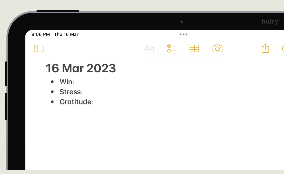 How to Create Note Templates in Apple Notes