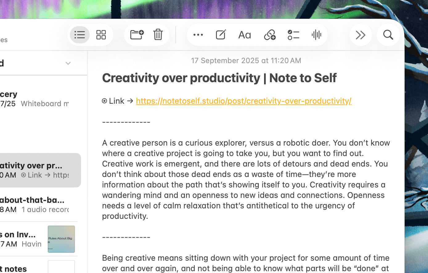 Why I Prefer Apple Notes Over Notion for My Daily Work