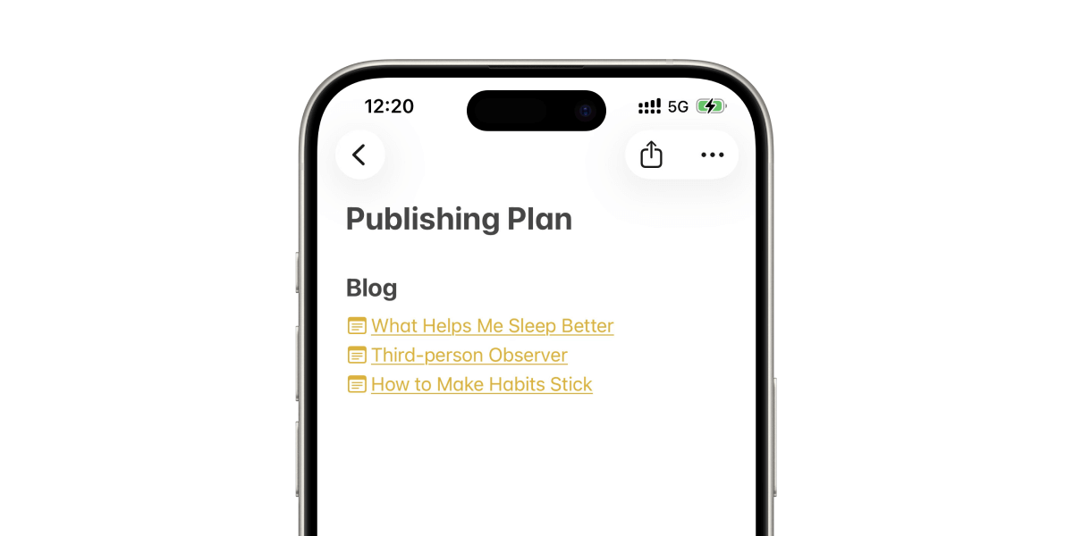 Why I Prefer Apple Notes Over Notion for My Daily Work